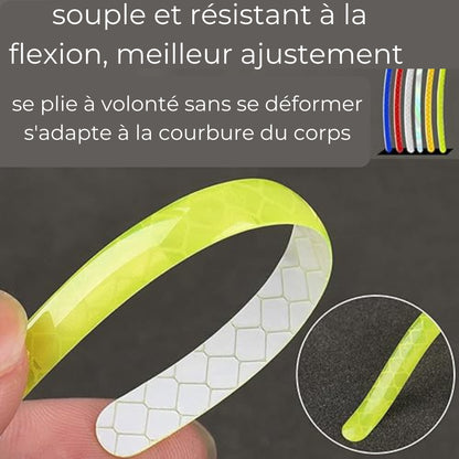 - Autocollants Réfléchissants Premium – Pack Duo (20 pièces)