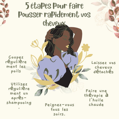 “Peigne chauffant lissant – cheveux soyeux en 5 min