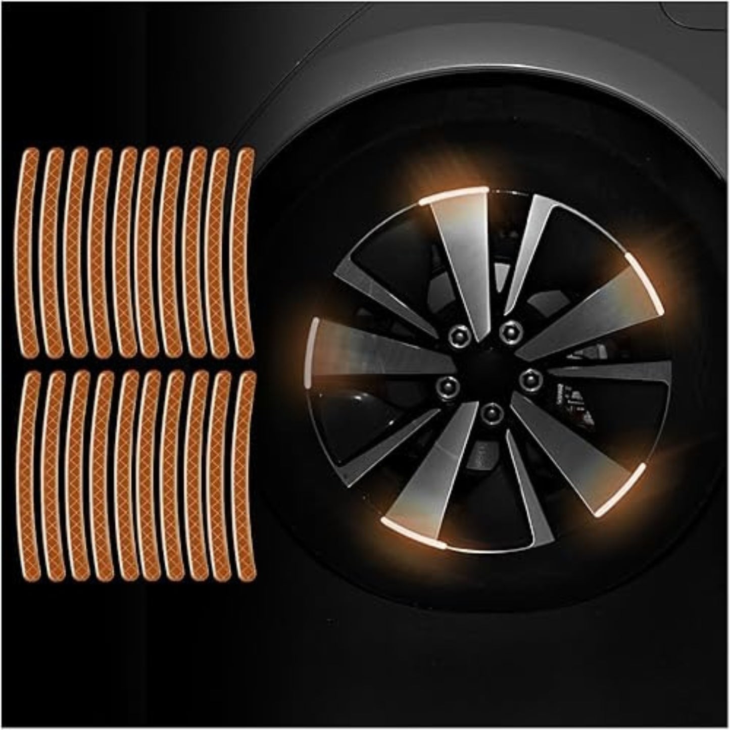 - Autocollants Réfléchissants Premium – Pack Duo (20 pièces)