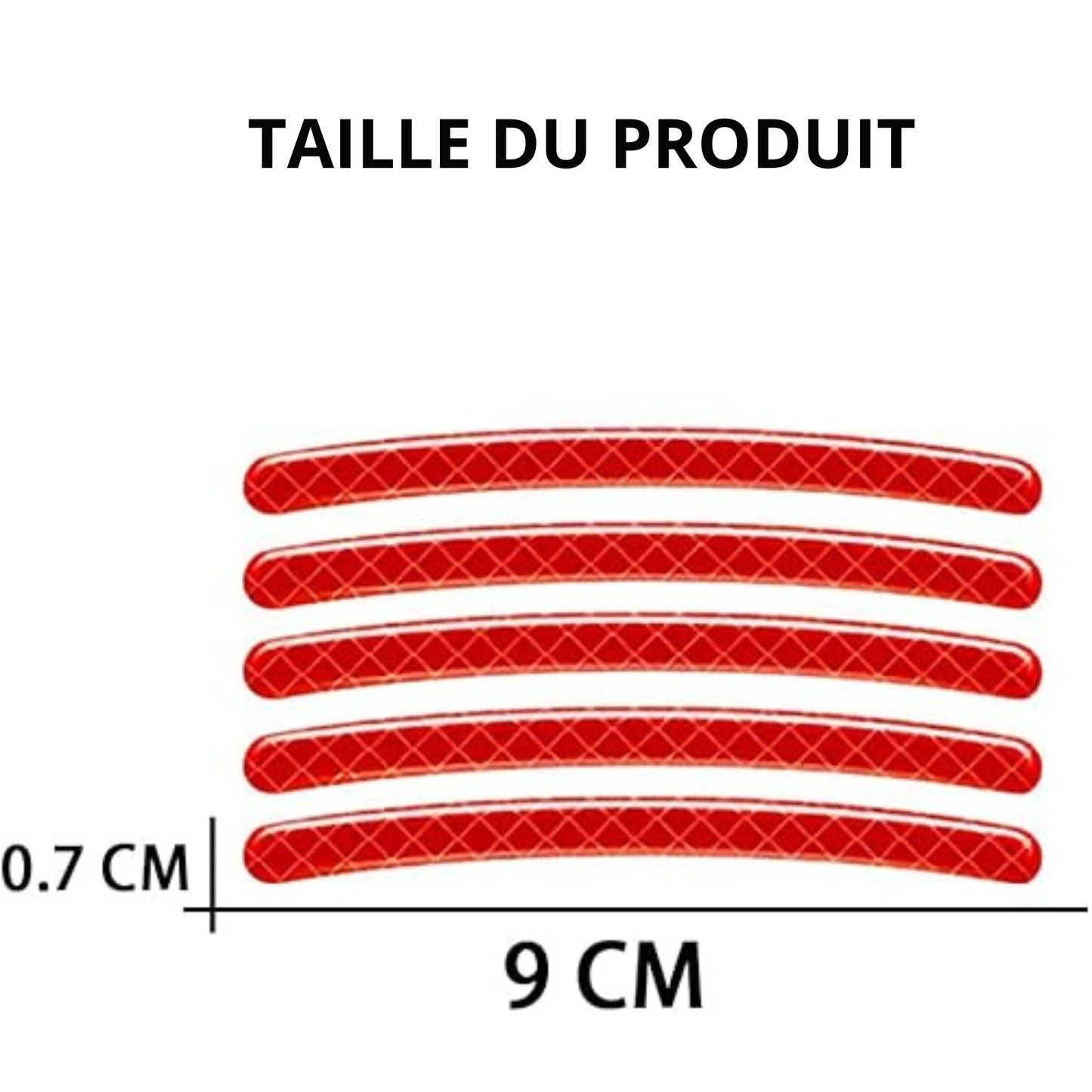 - Autocollants Réfléchissants Premium – Pack Duo (20 pièces)